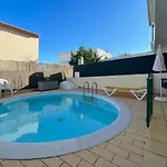 Villa Moradia T3 Aguia Marina, Com Piscina E Bbq Albufeira