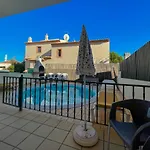 Moradia T3 Aguia Marina, Com Piscina E Bbq Αλμπουφέιρα